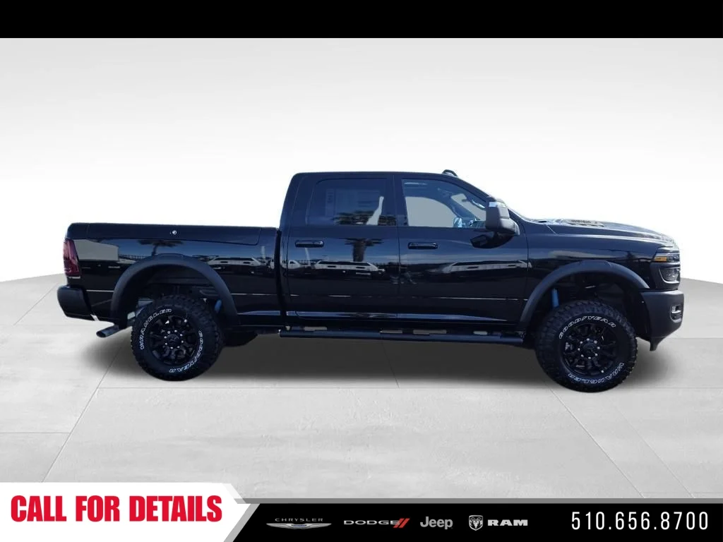 New 2026 Diamond Black Crystal Pearl-Coat Exterior Paint RAM Power Wagon image 4