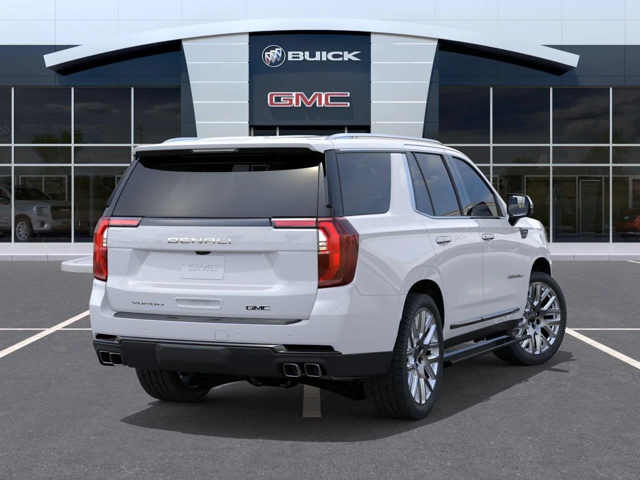 New 2026 Glacier White Tricoat GMC Denali Ultimate image 4