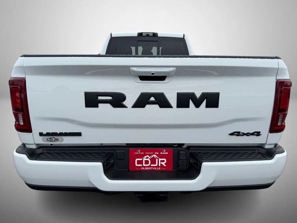 New 2026 Bright White Clear-Coat Exterior Paint RAM Laramie image 7