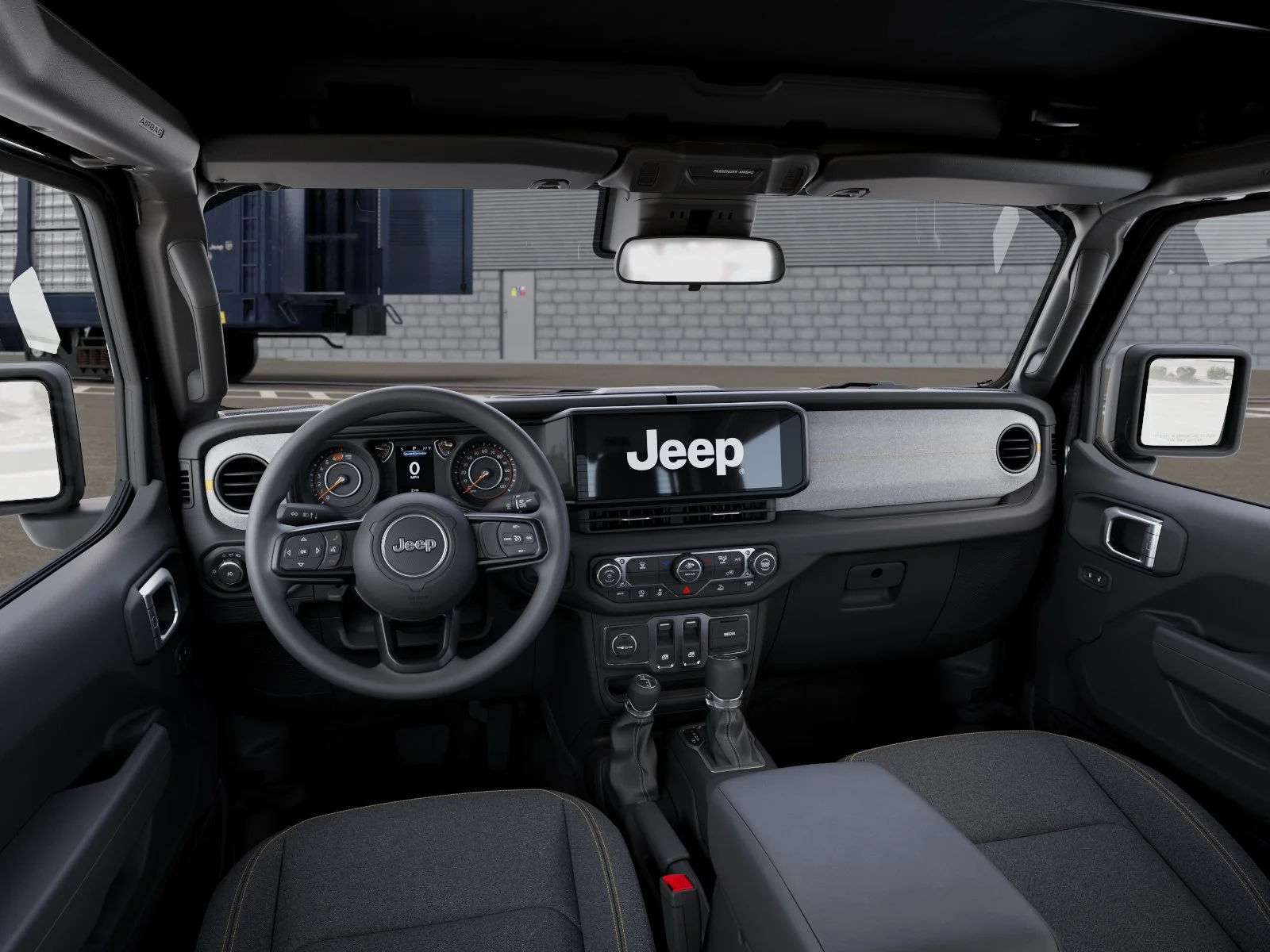 New 2027 Granite Crystal Metallic Clearcoat Jeep Sport image 14