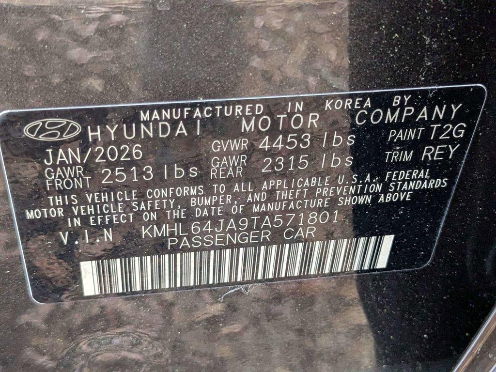 New 2026 Gray Hyundai SEL Sport image 18