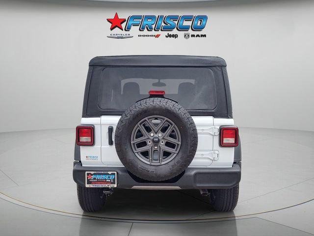 New 2026 Bright White Clear-Coat Exterior Paint Jeep Sport image 6
