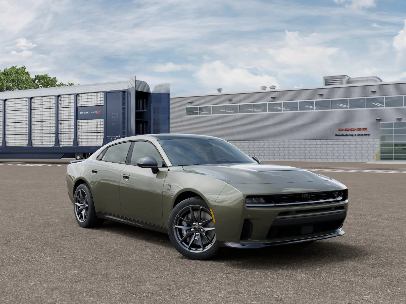 New 2026 Green Machine Exterior Paint Dodge Scat Pack Plus image 5