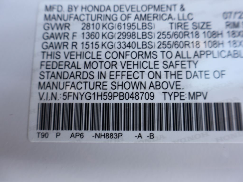 Used 2023 White Honda EX-L image 36