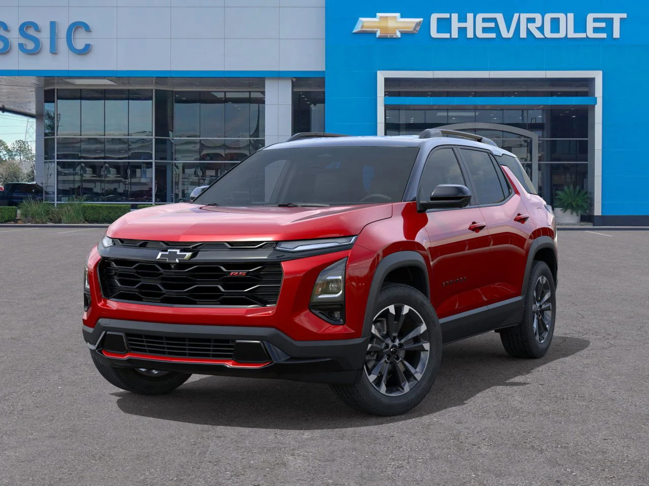 2026 Chevrolet Equinox RS Red at Classic Elite Chevrolet Sugar Land