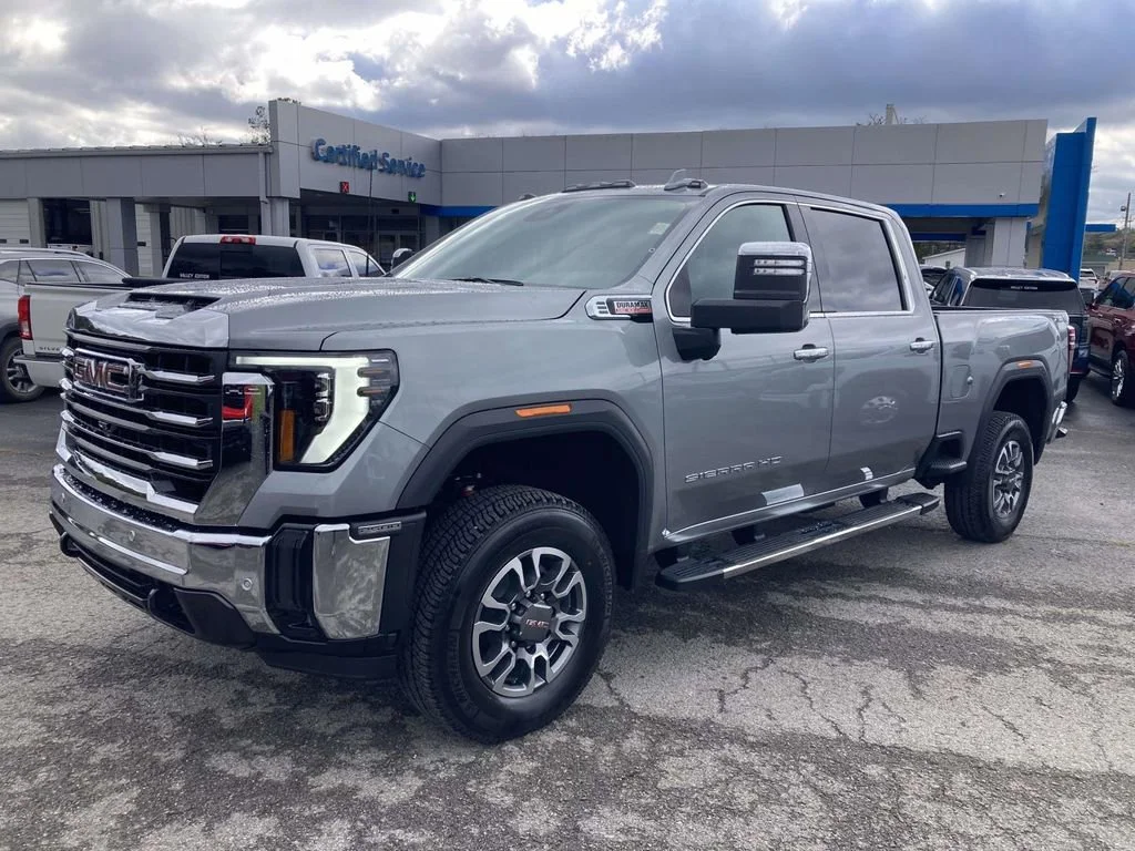 New 2026 Sterling Metallic GMC SLT image 8