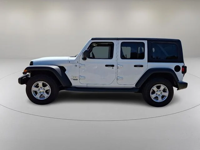 Used 2018 White Jeep Unlimited Sport S image 6