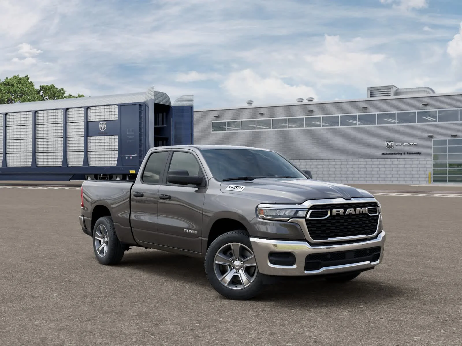 New 2026 Granite Crystal Metallic Clear-Coat Exterior Paint RAM Tradesman image 5
