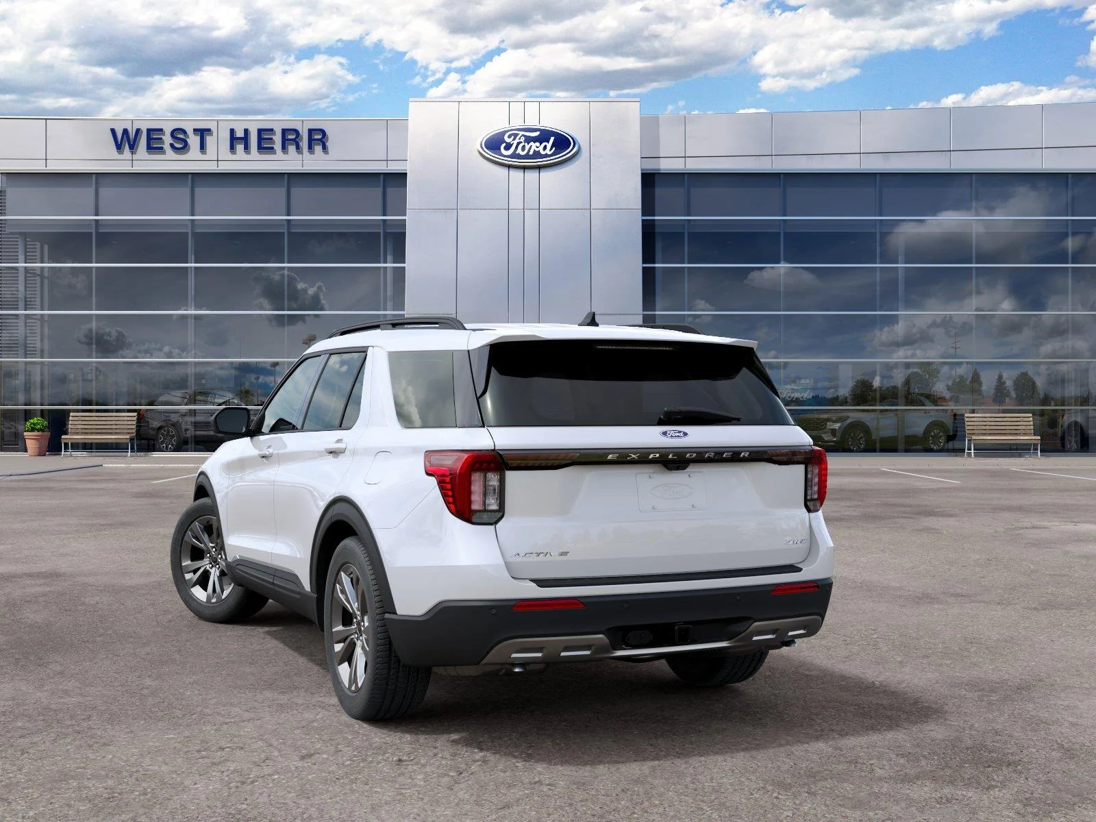 New 2027 Star White Metallic Tri-Coat Ford Active image 4