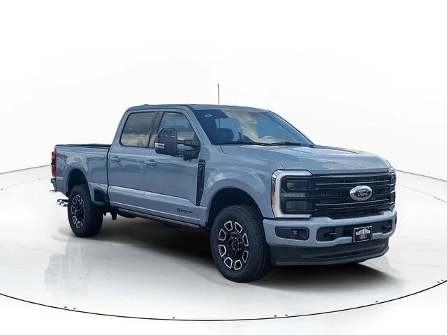 New 2026 Gray Metallic Ford Platinum image 3