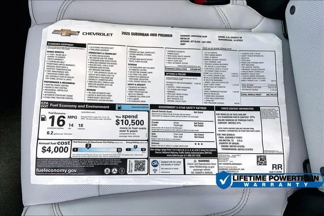 2025 Chevrolet Suburban Premier - Photo 15