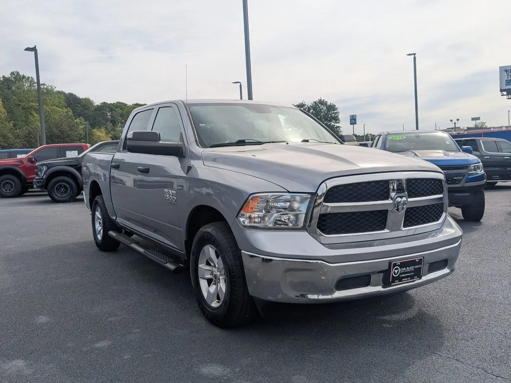 Used 2022 Billet Silver Metallic Clearcoat Ram SLT image 3