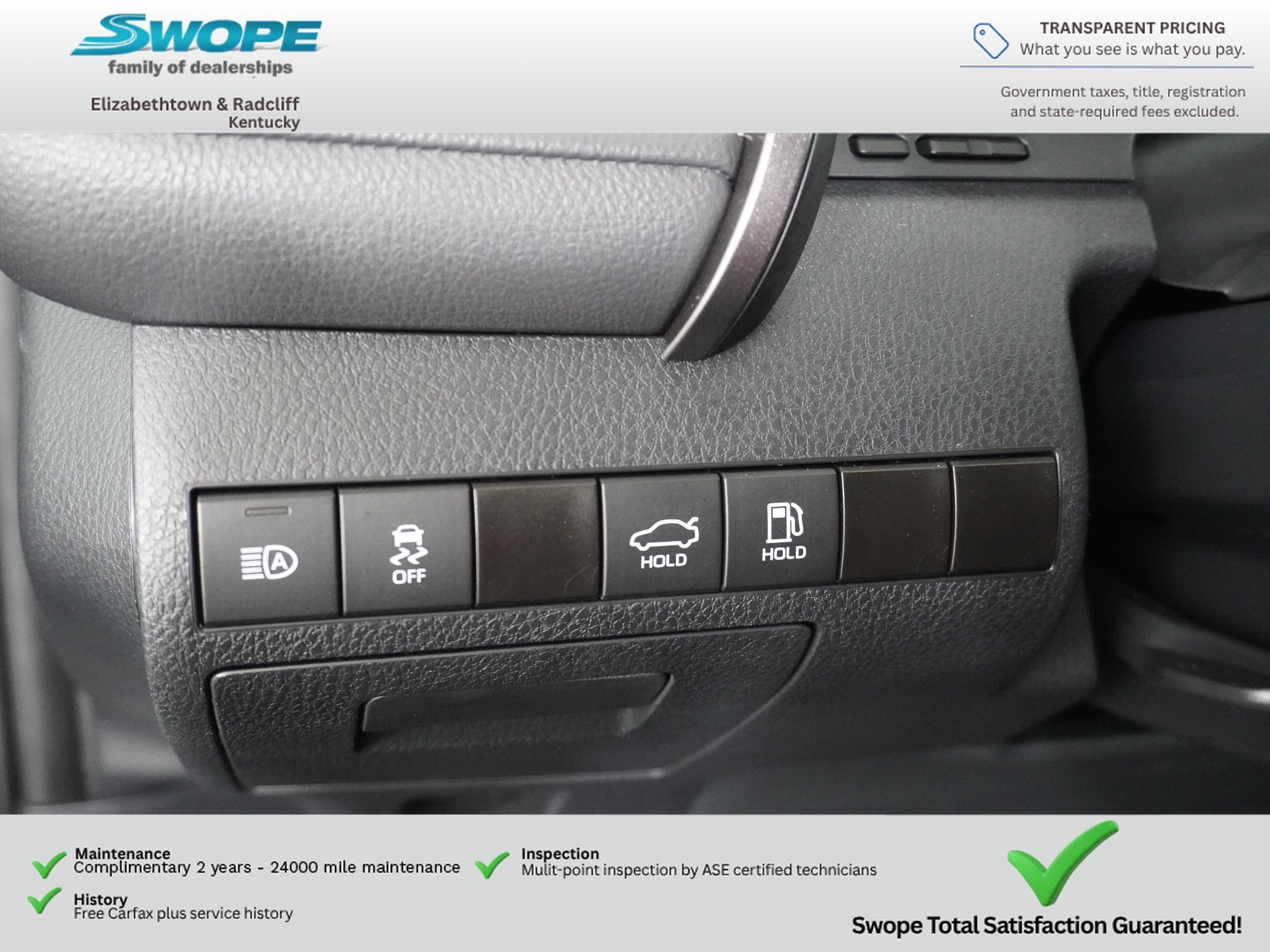 Used 2024 Midnight Black Metallic Toyota XSE image 16
