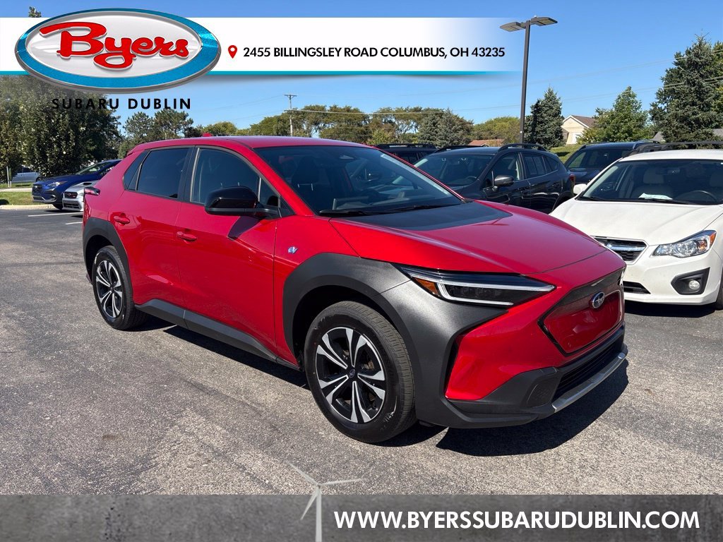 Certified Used 2023 Red Subaru Premium image 1