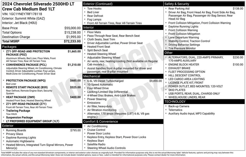Used 2024 Summit White Chevrolet LT image 37