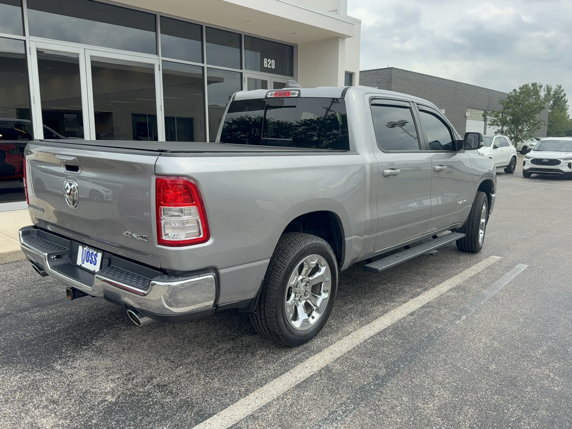 Used 2021 Billet Silver Metallic Clear Coat Ram Big Horn image 3