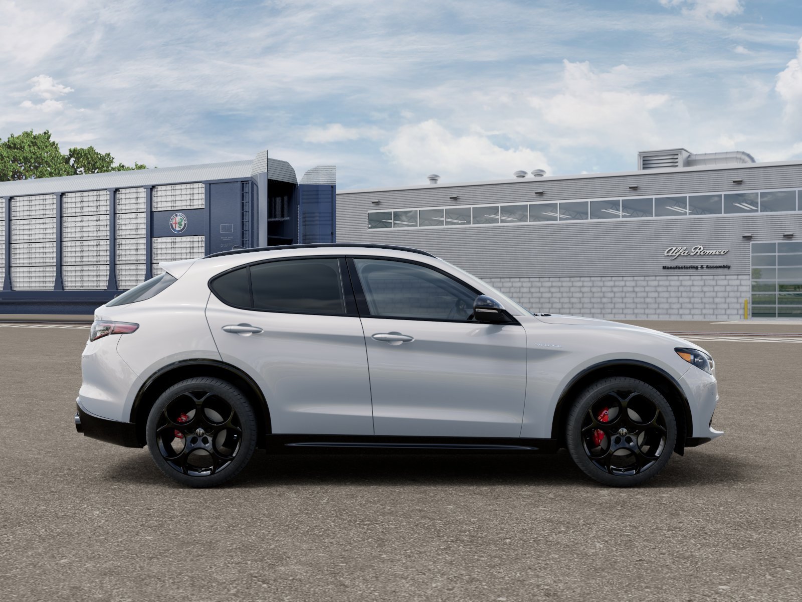 New 2026 Moonlight Gray Metallic Exterior Paint Alfa Romeo Base image 12