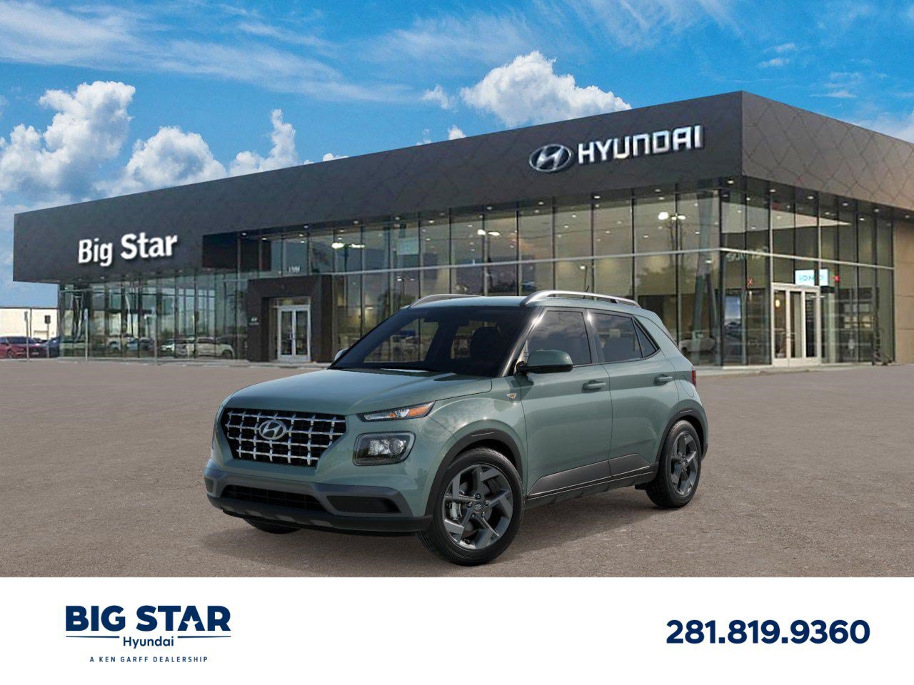 New 2026 Mirage Green Hyundai SEL image 1