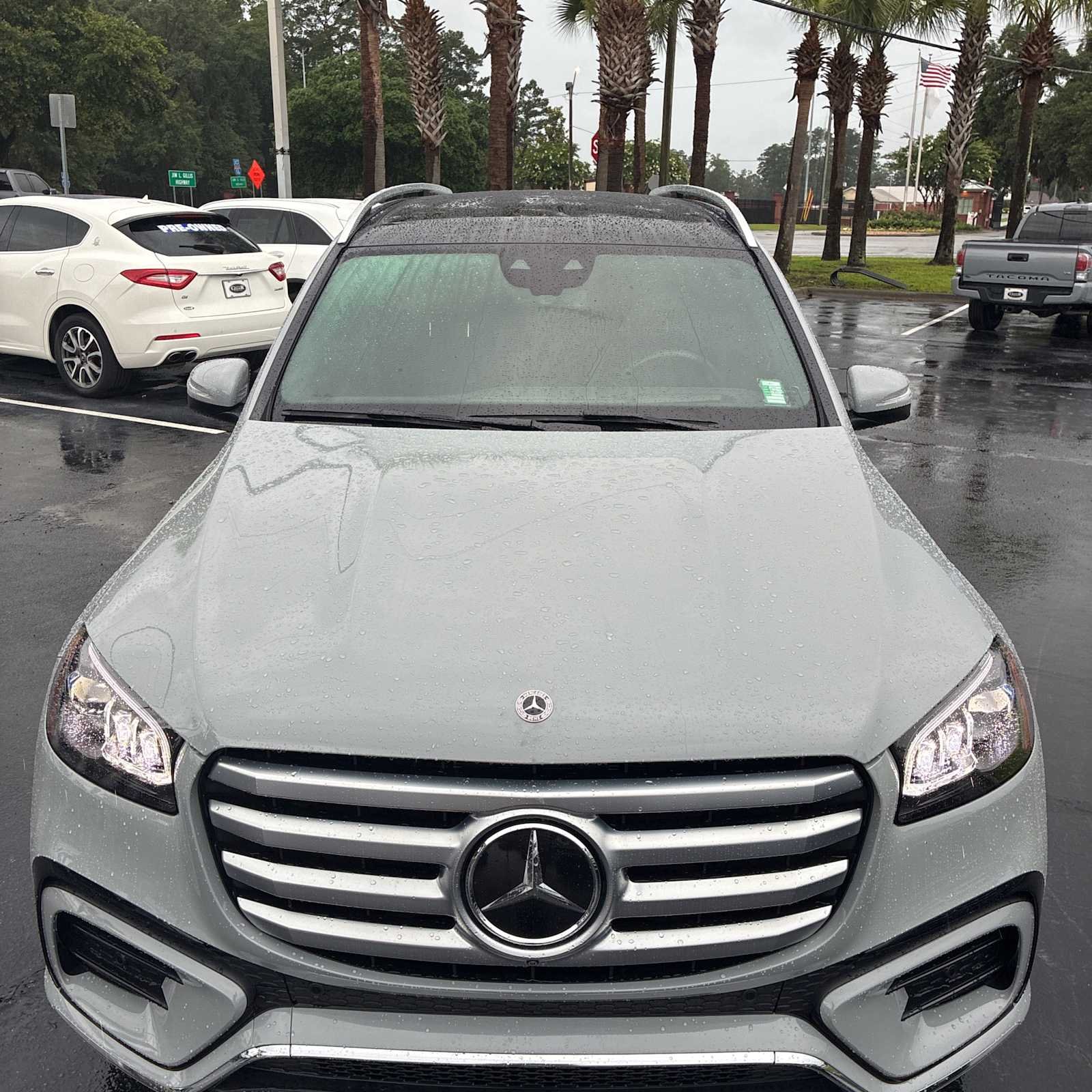 Certified Used 2024 MANUFAKTUR Alpine Grey Mercedes-Benz GLS 450 image 8