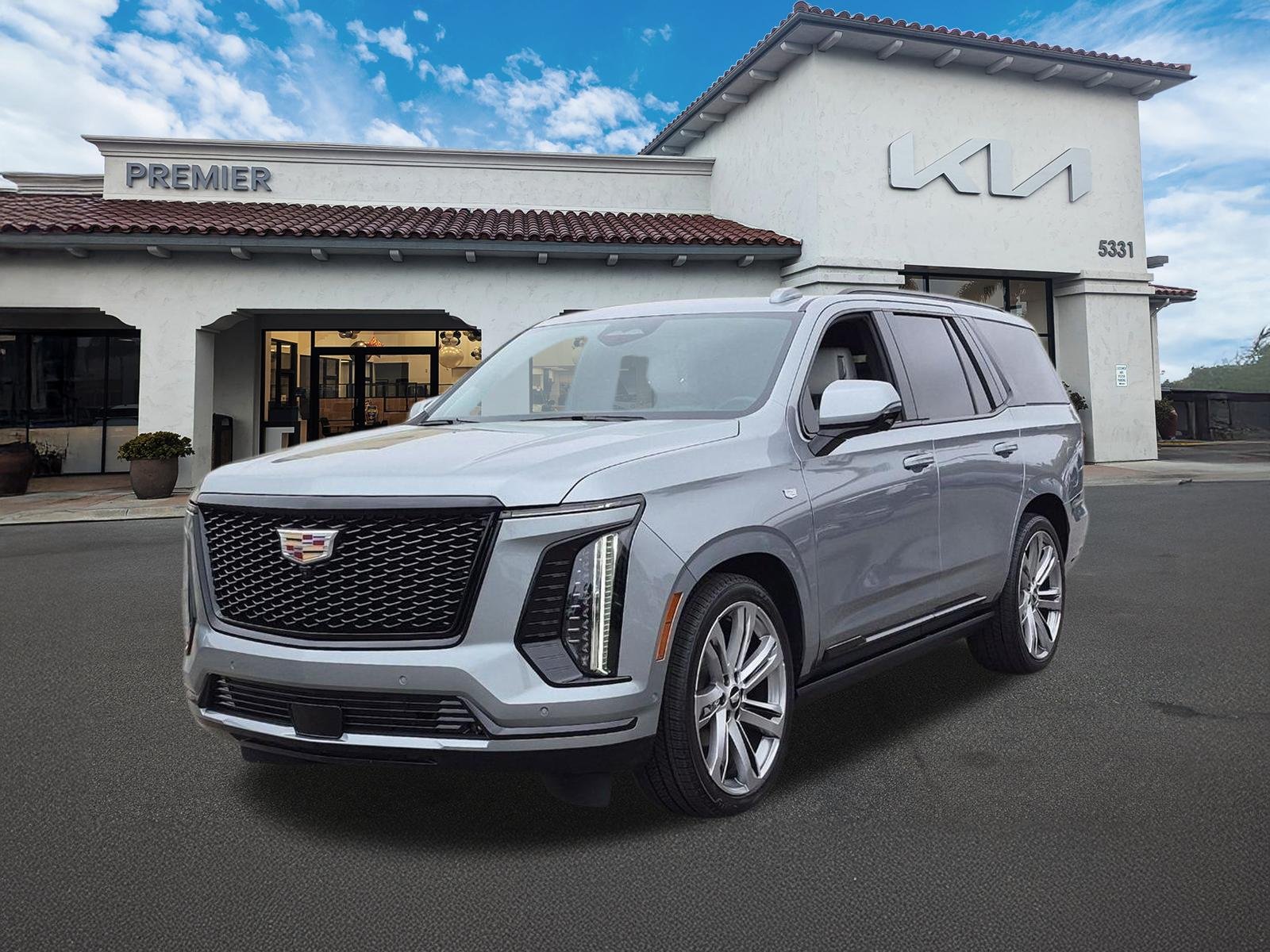 Used 2025 Silver Cadillac Sport Platinum image 4