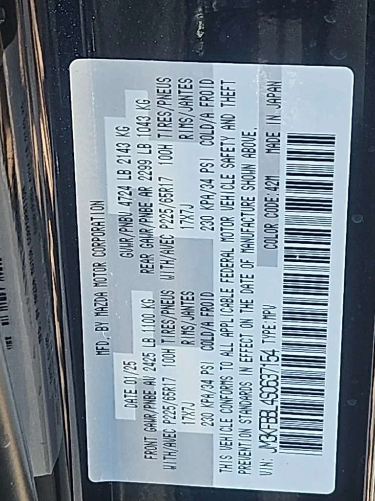 Certified Used 2025 Blue Mazda 2.5 S Select Package w/ Mazda Connect image 38