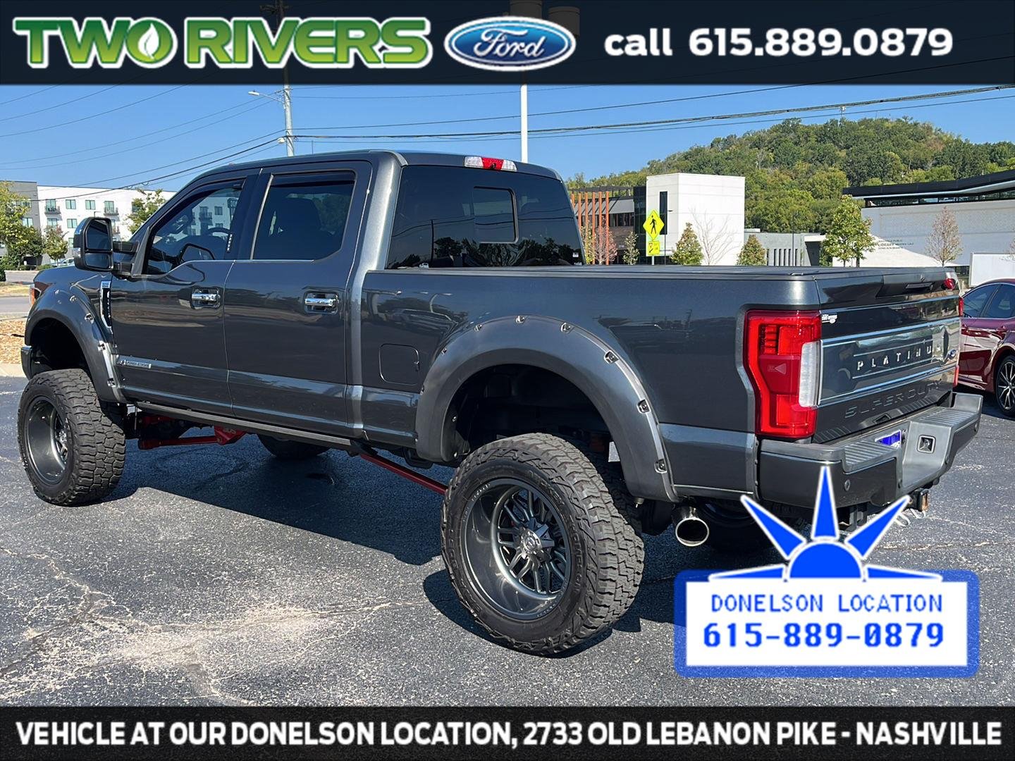 Used 2018 Magnetic Metallic Ford Platinum image 8
