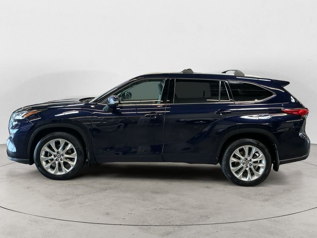 Used 2020 Blue Toyota Limited image 8