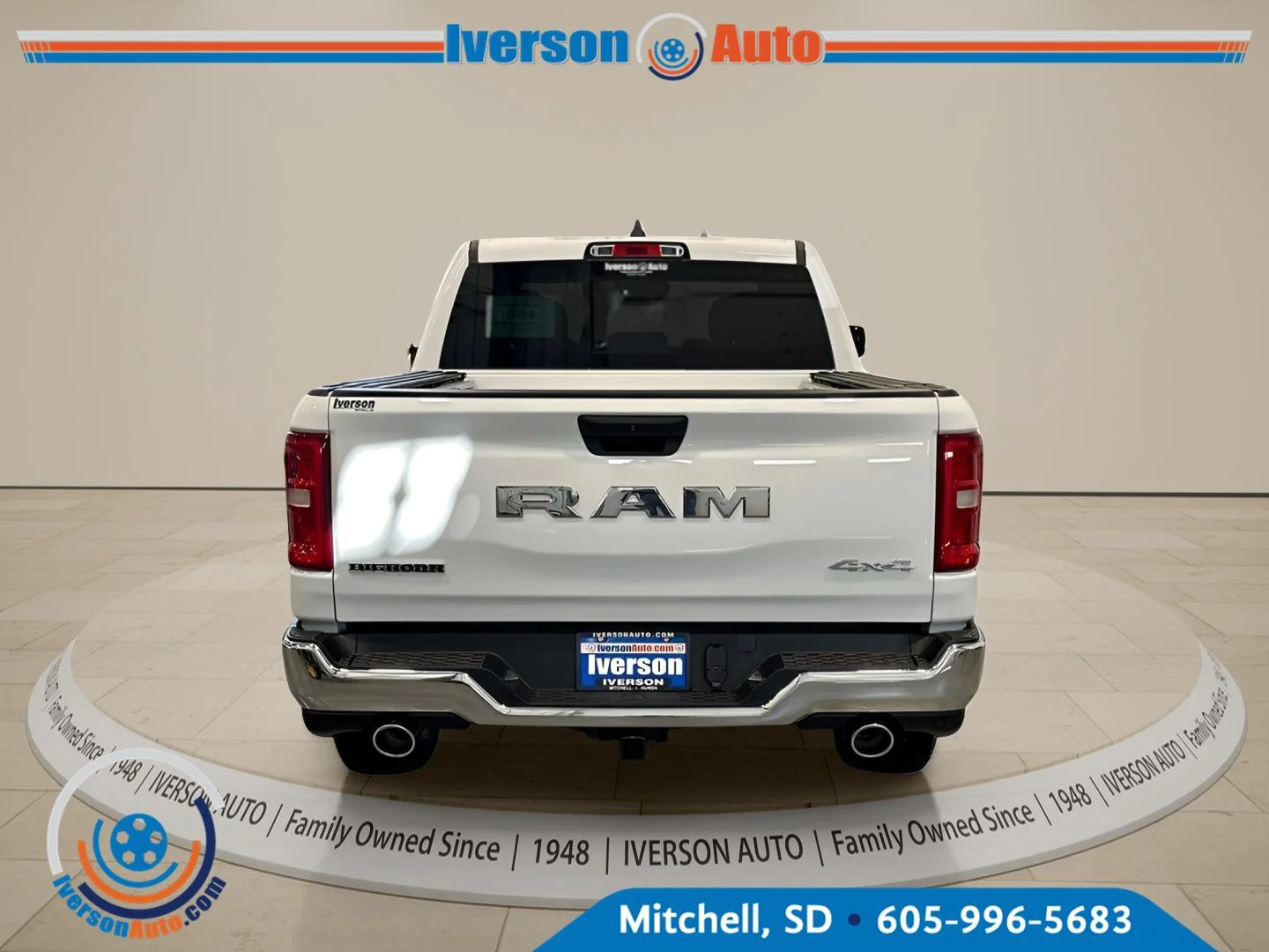 New 2026 Bright White Clear-Coat Exterior Paint RAM Big Horn image 6