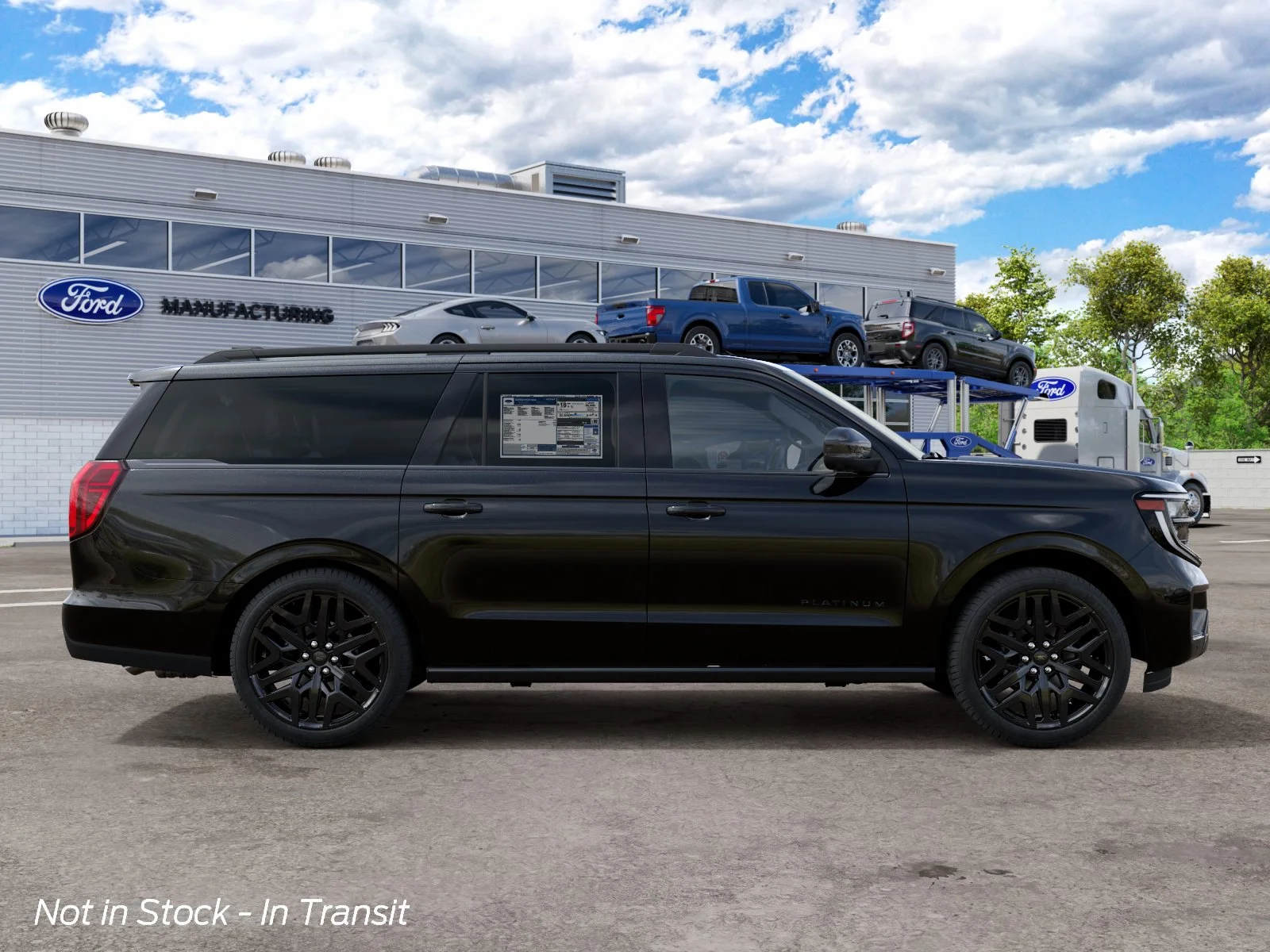 New 2027 Agate Black Metallic Ford MAX Platinum image 8