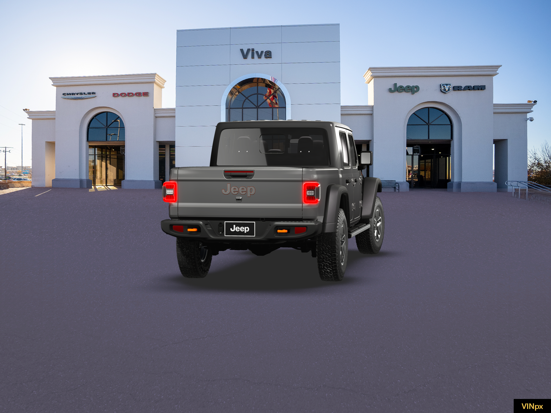 New 2026 Granite Crystal Metallic Clear-Coat Exterior Paint Jeep Mojave image 14