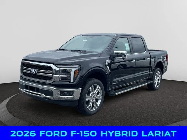 New 2026 Black Ford Lariat image 1
