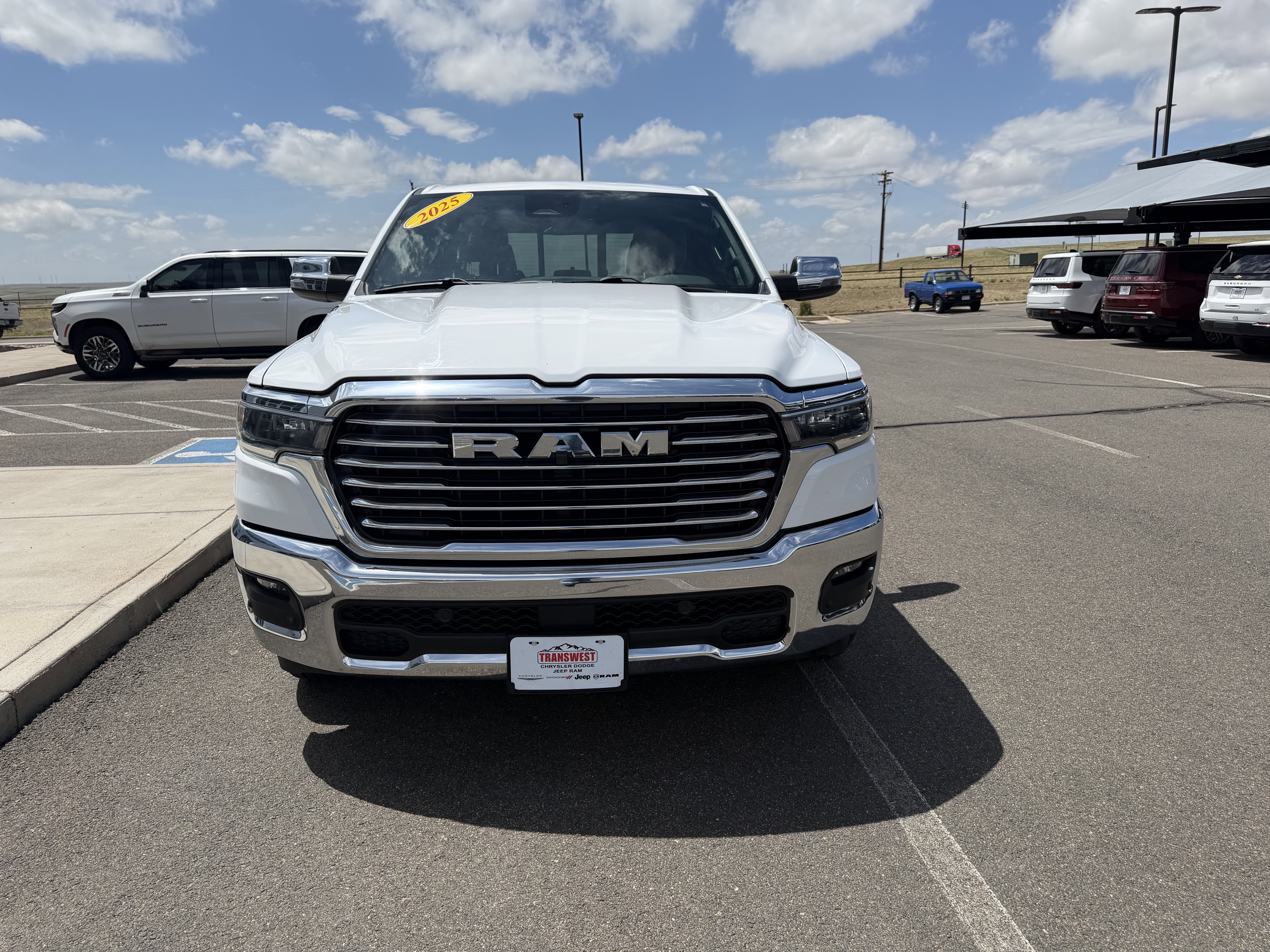 Used 2025 White Ram Laramie image 7