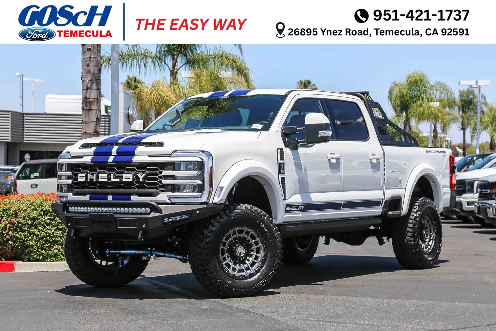 New 2026 Star White Metallic Tri-Coat Ford F-250® Lariat® image 1