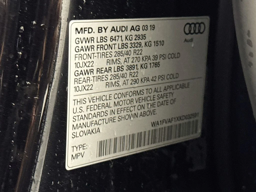 Used 2019 Black Audi 3.0T Prestige image 33