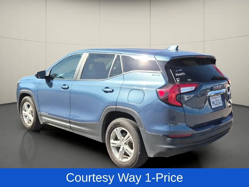 Used 2024 Blue GMC SLE image 6