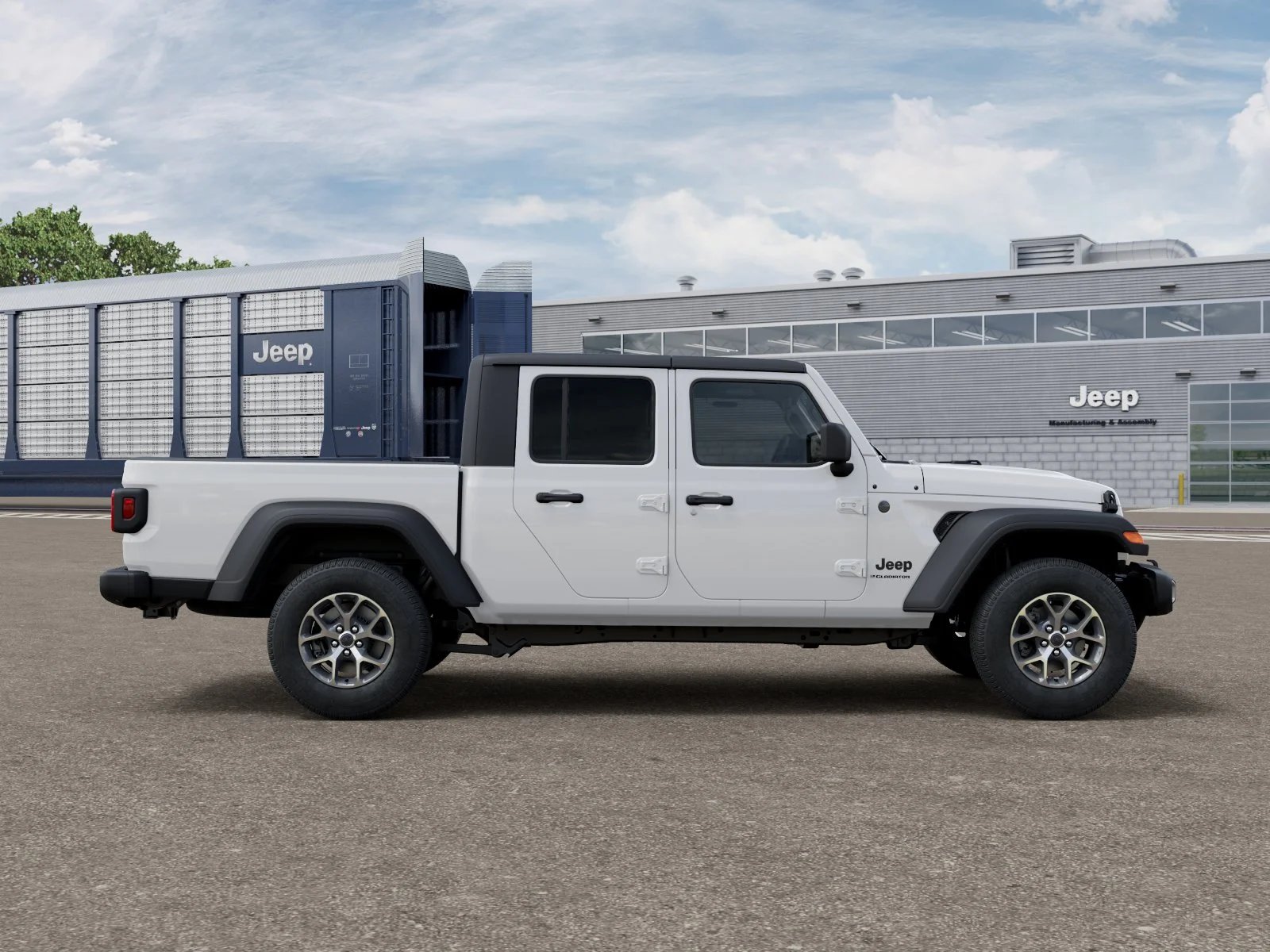 New 2027 Bright White Clearcoat Jeep Sport S image 13