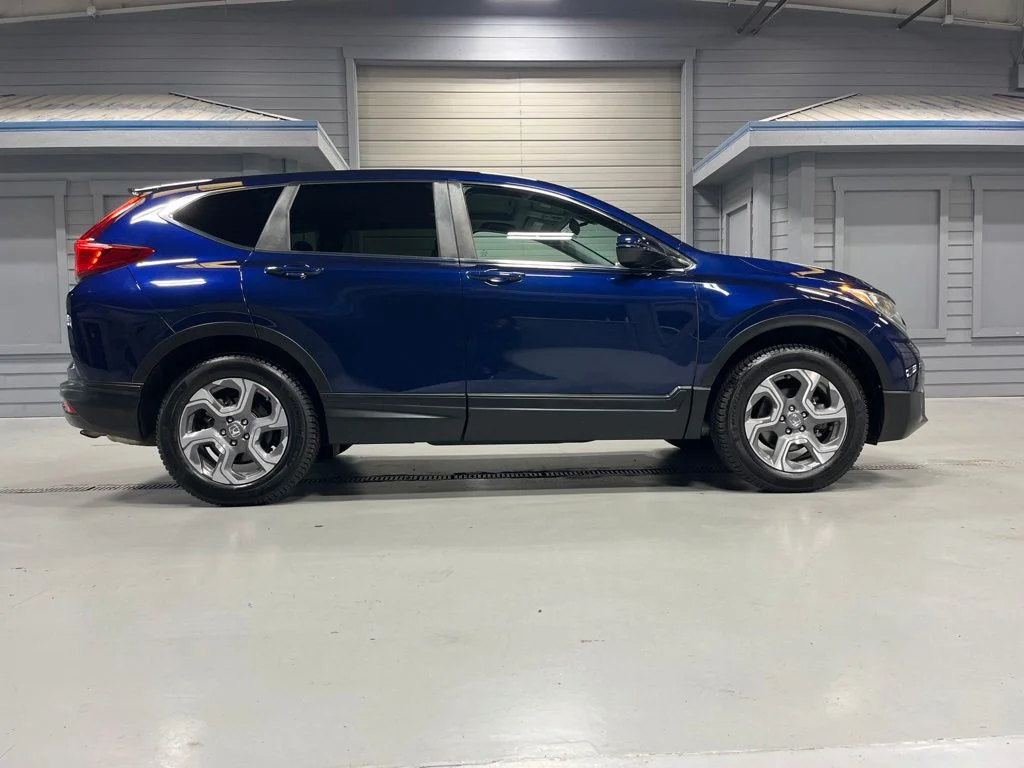 Certified Used 2019 Obsidian Blue Pearl Honda EX image 8