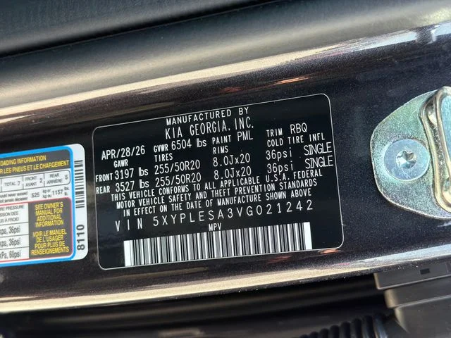 New 2027 Panthera Metal Kia SX-PRESTIGE image 25