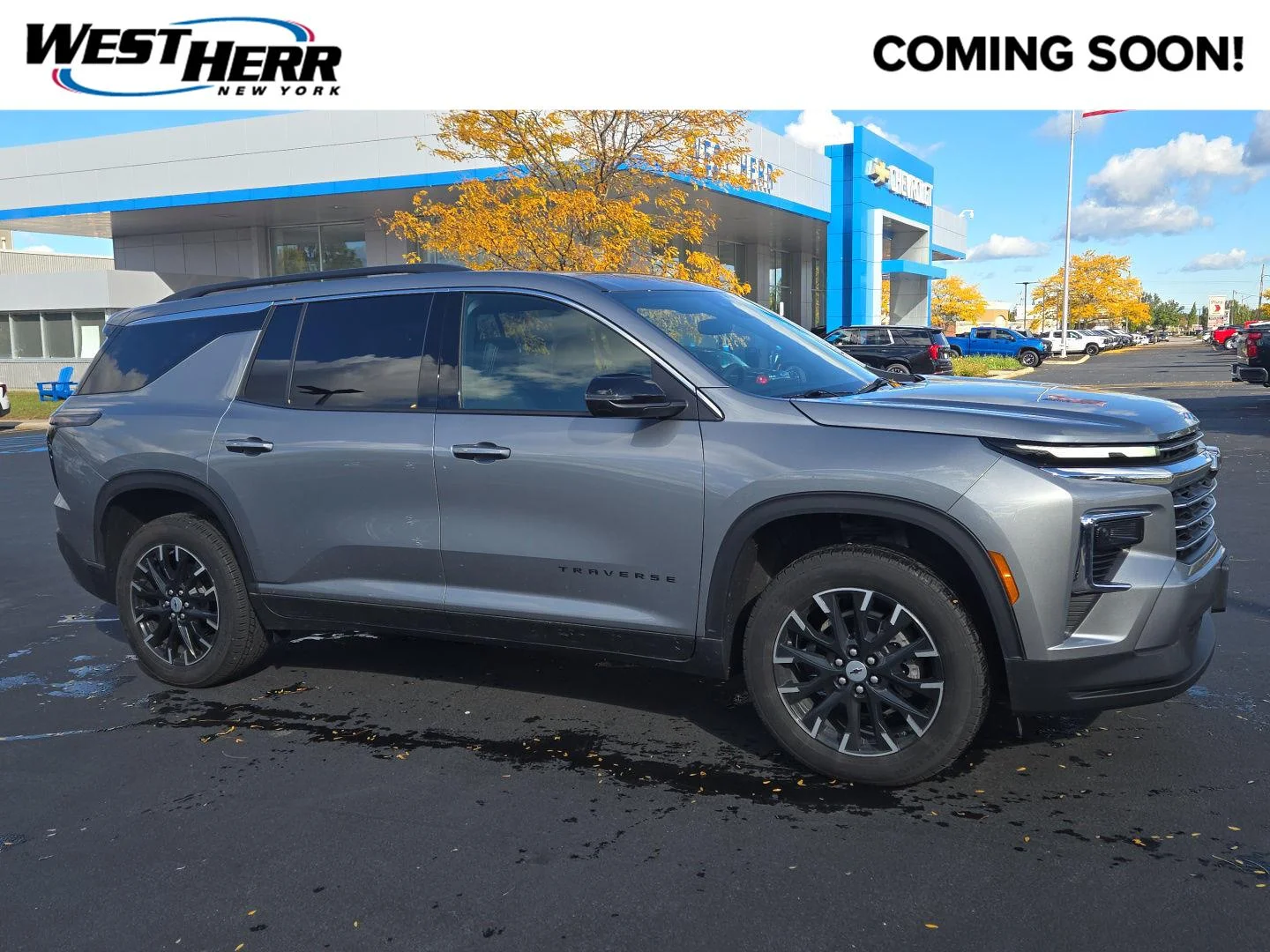 Used 2025 Sterling Gray Metallic Chevrolet AWD LT image 1