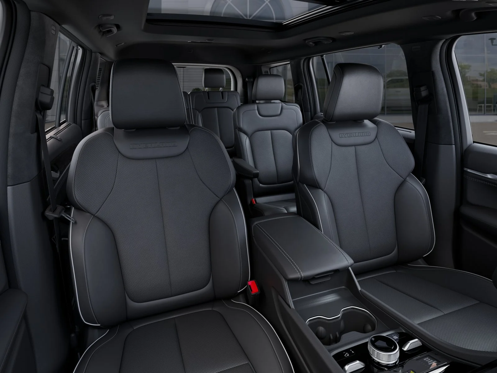 New 2025 Diamond Black Crystal Pearl-Coat Exterior Paint Jeep Overland image 29