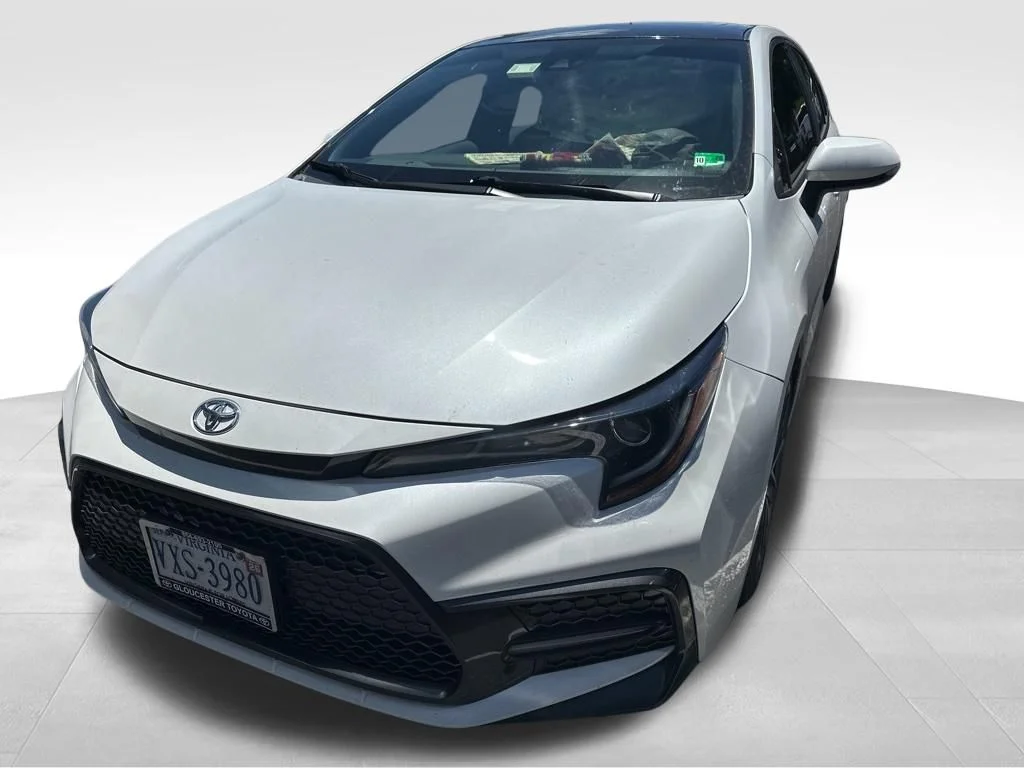 Used 2022 Beige Toyota SE image 2