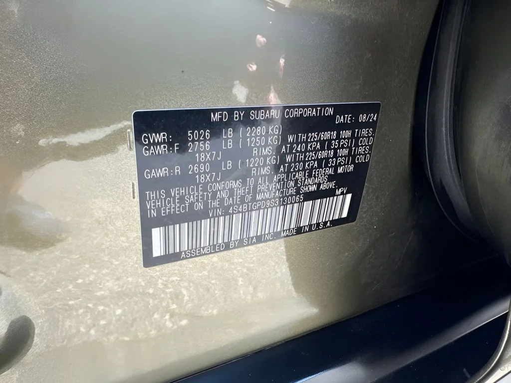 Used 2025 Green Subaru Touring XT image 38