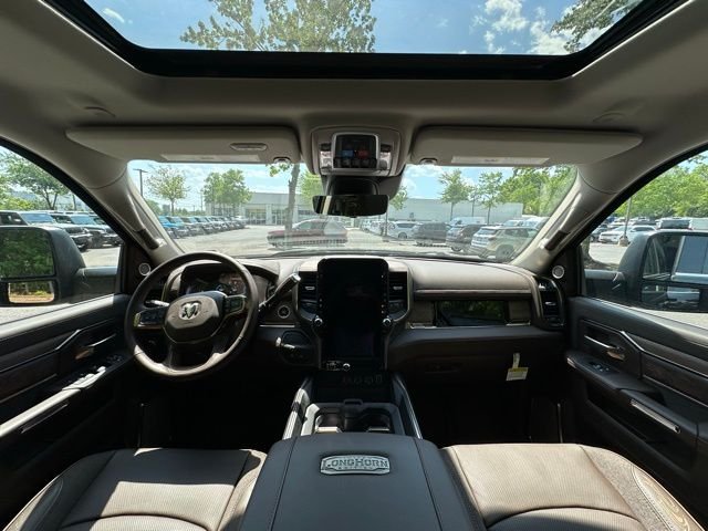 New 2026 Diamond Black Crystal Pearl-Coat Exterior Paint RAM Limited Longhorn image 2