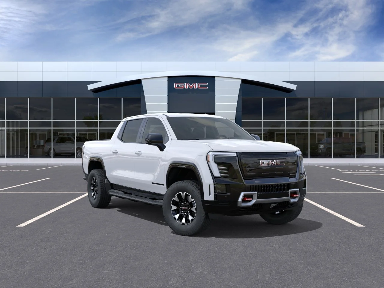 New 2026 Summit White GMC AT4 Extended Range image 1