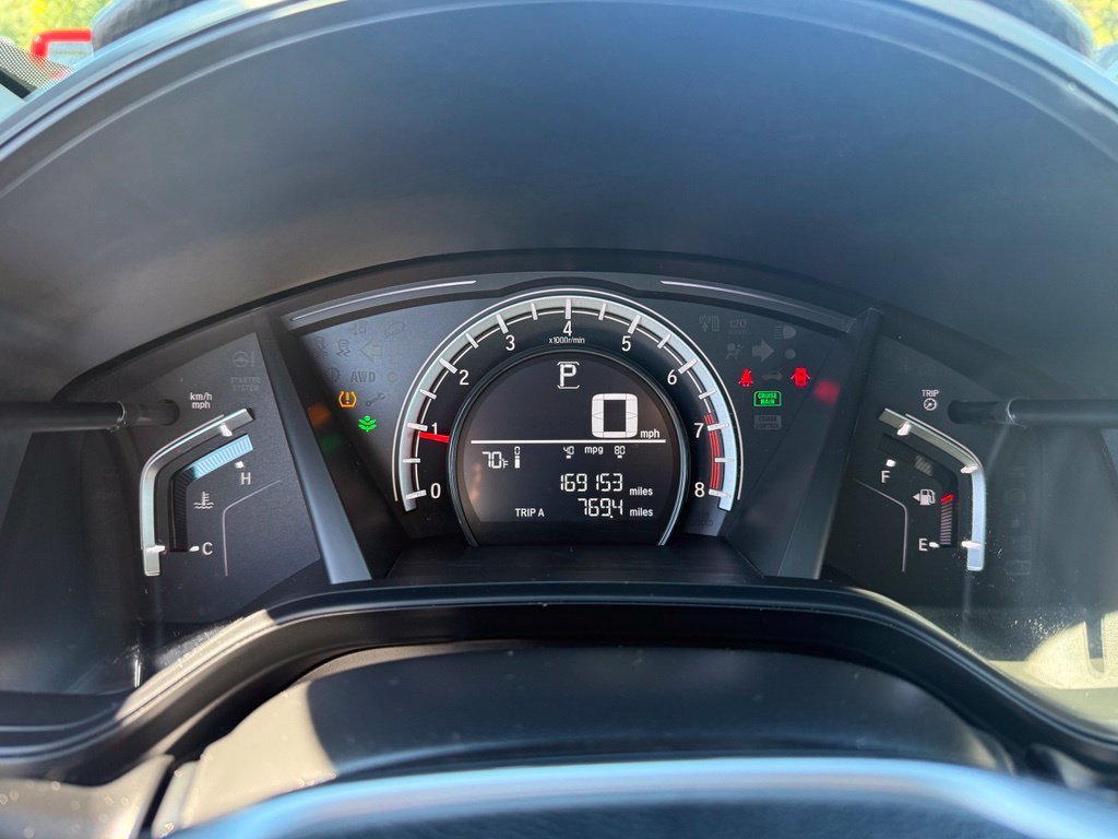 Certified Used 2019 Crystal Black Pearl Honda LX image 8