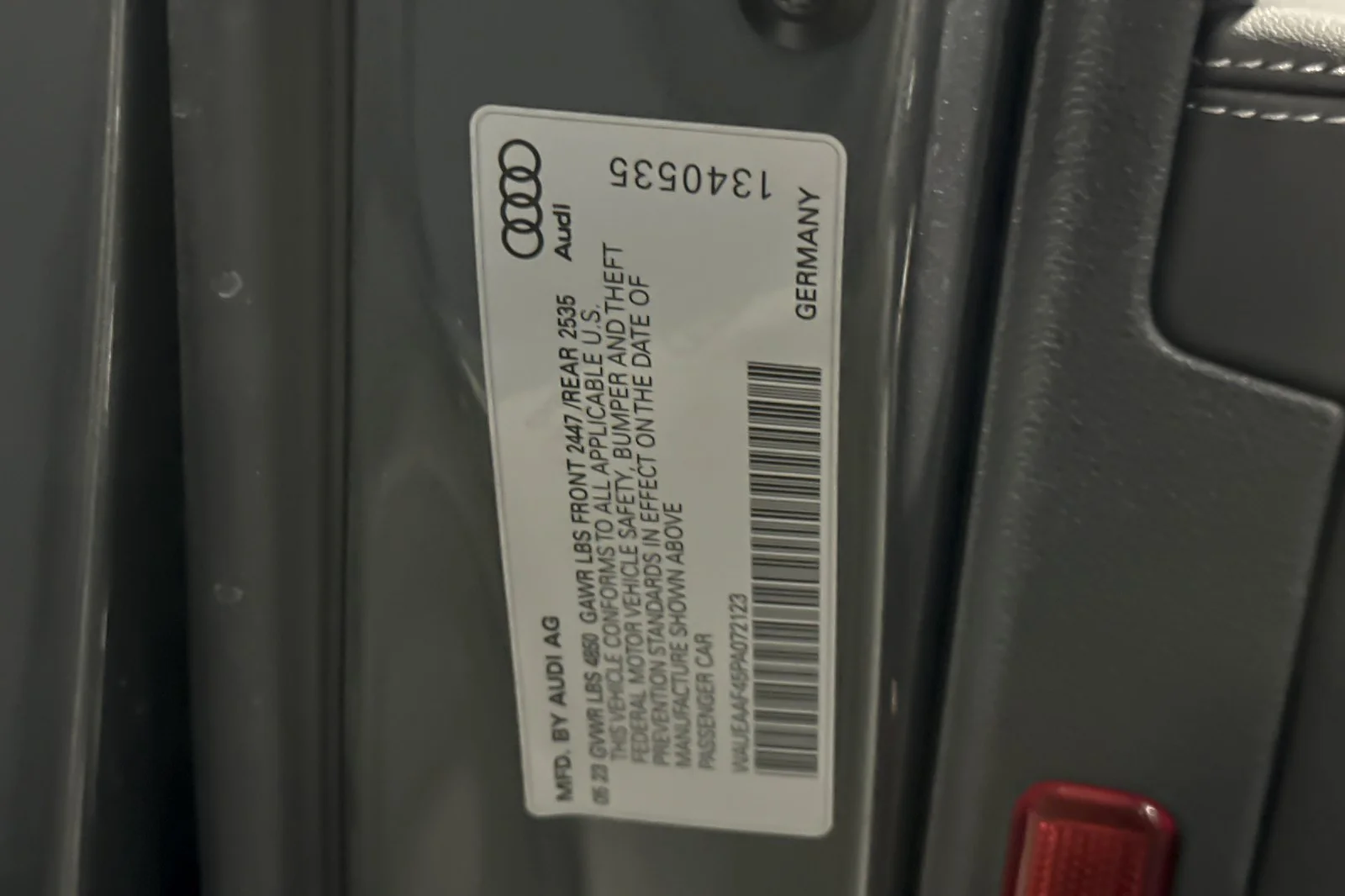 Used 2023 Daytona Gray Pearl Effect Audi S line Premium Plus 45 TFSI quattro image 26