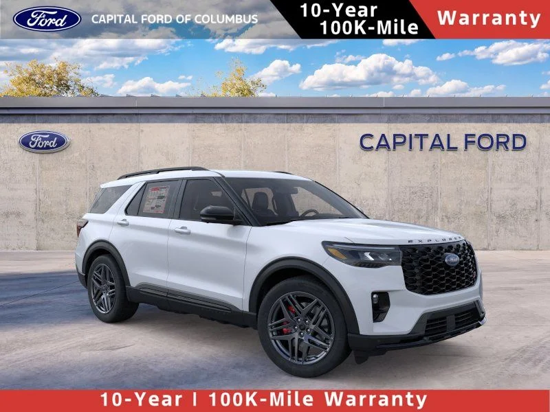 New 2026 Space White Metallic Ford ST image 1