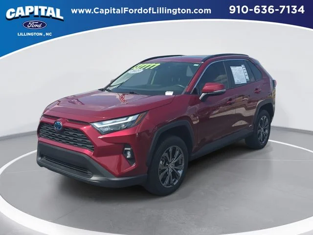 Used 2023 Red Toyota XLE Premium image 1
