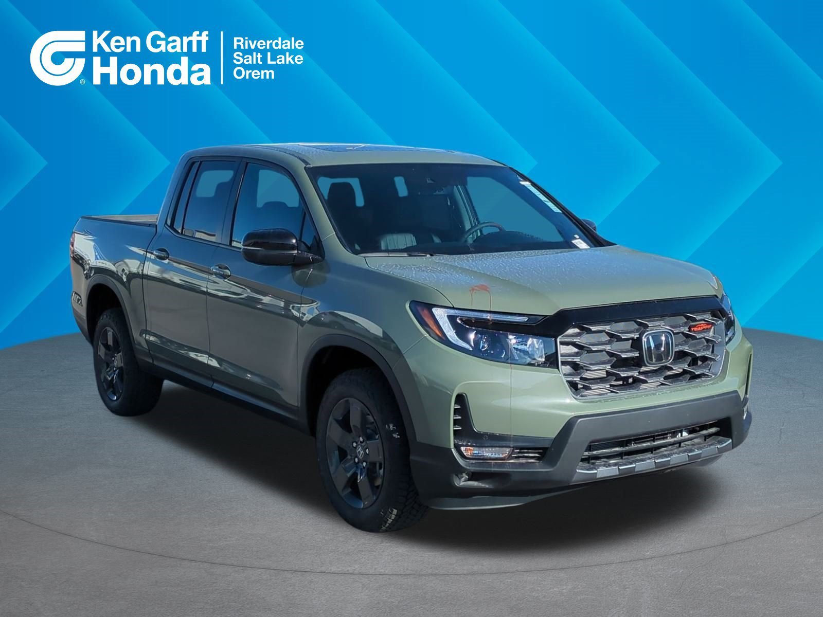 New 2026 Ash Green Metallic Honda TrailSport image 1