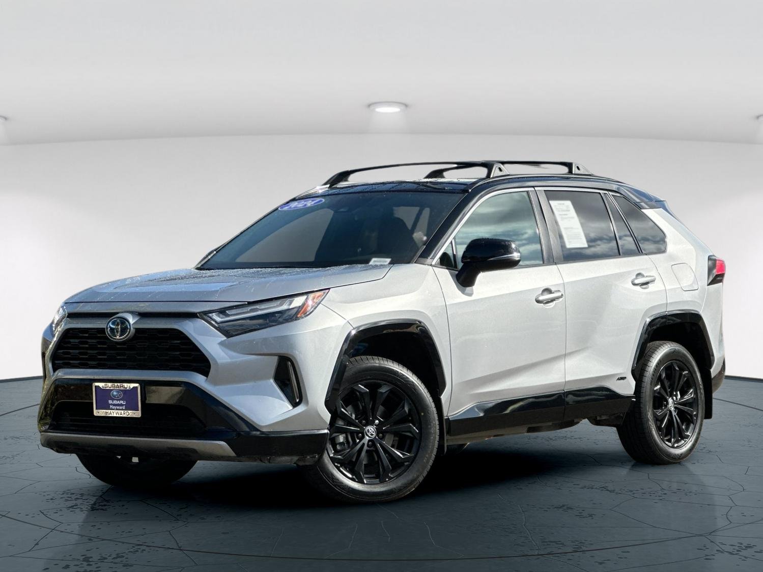 Used 2024 Midnight Black Metallic Toyota XSE 4D Sport Utility image 2